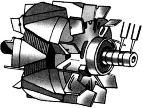 Обмотка ротора генератора газели